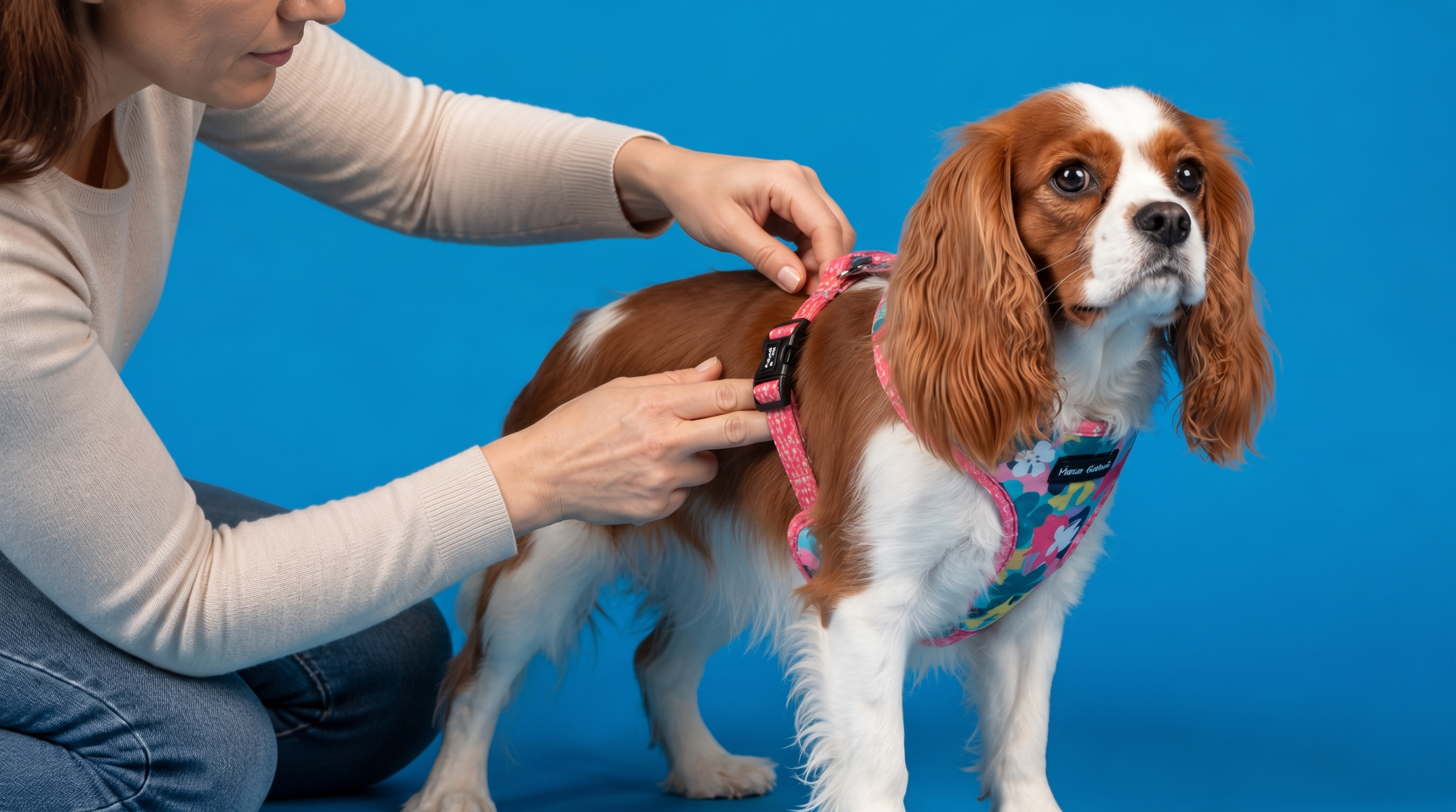 How to Fit a Mesh Dog Harness