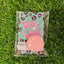 AirTag holder pink dog