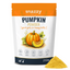 Snazzy Tails pumpkin powder package with pumpkin illustration on a white background