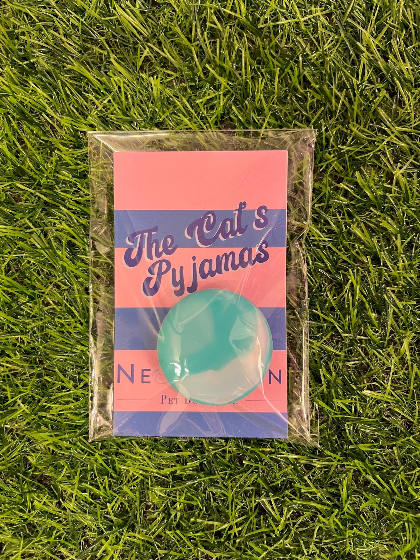 Air tag holder blue