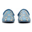 Coco - All Over Dog Print Mule Slipper - Denim Blue