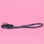 The Willow Leopard Print Dog lead with carabiner clip and no padded handle