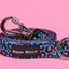 Blue Leopard Print Willow Dog Lead